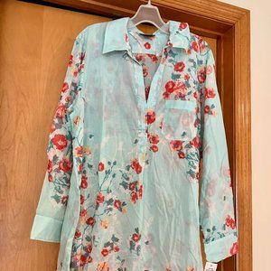 NWT Natori Sheer Sleep Shirt